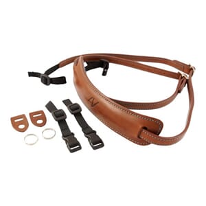 4V Design Lusso Medium Neck Strap brun