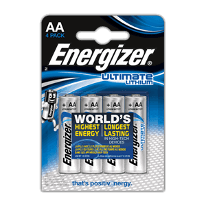 Energizer Lithium AA 4pk