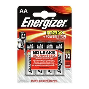 Batteri Energizer Max Alkaline AA LR6 (4pk)