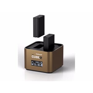 Hahnel Pro Cube 2 Dobbeltlader (Olympus)