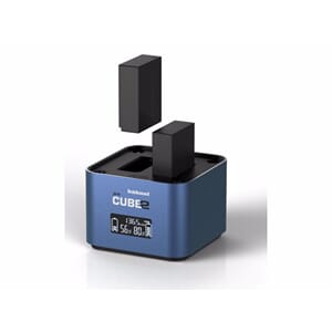 Hahnel Pro Cube 2 Dobbeltlader (Fujifilm/Panasonic)