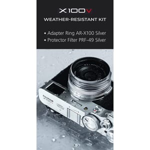 Fujifilm X100V Weather Resistant kit Silver