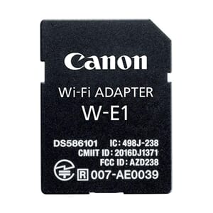 Canon W-E1 Wi-Fi adapter