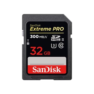 Sandisk Extreme Pro SDHC UHS-II 32GB 300MB/s (300/260)