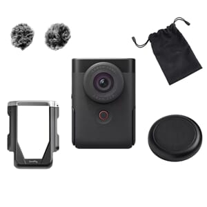 Canon Powershot V10 Black advanced vlogging kit