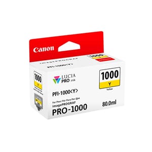 Canon blekk PFI Y 1000 Yellow (Pro 1000)