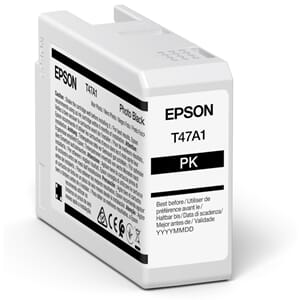 Epson T47A1 Photo Black til SC-P900 - 50ml