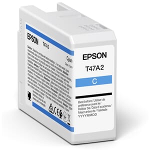 Epson T47A2 Cyan til SC-P900 - 50ml