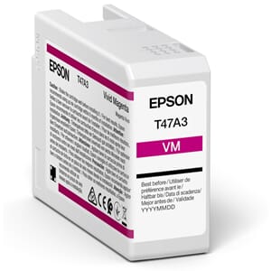 Epson T47A3 Vivid Magenta til SC-P900 - 50ml