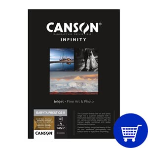 Canson Baryta Prestige II 340g/m A4 25 Ark