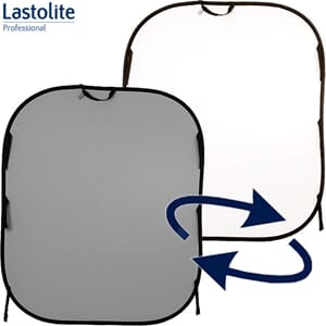 Lastolite Fotobakgrunn 1,5x1,8m hvit/grå LA-56GW