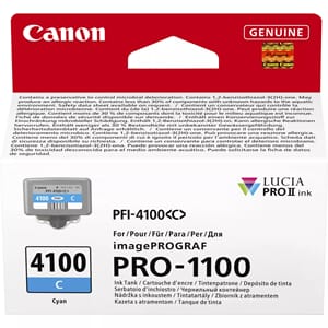 Canon blekk PFI-4100 C Cyan (Pro-1100)