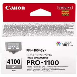 Canon blekk PFI-4100 GY Gray (Pro-1100)