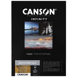 Canson Baryta Prestige II 340g/m A2 25 Ark